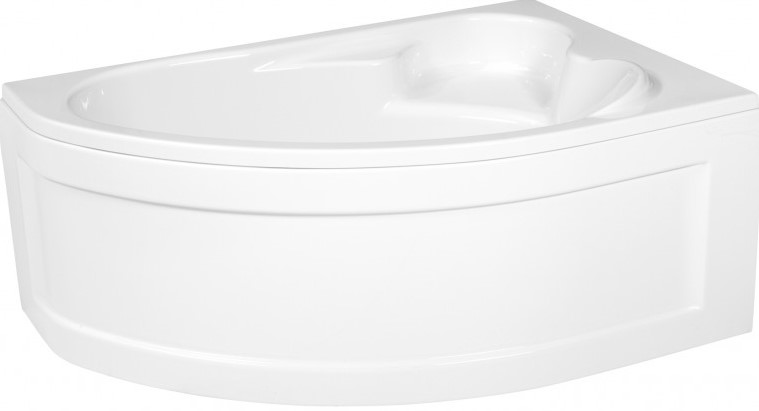 Акриловая асимметричная ванна Kaliope 153 правая