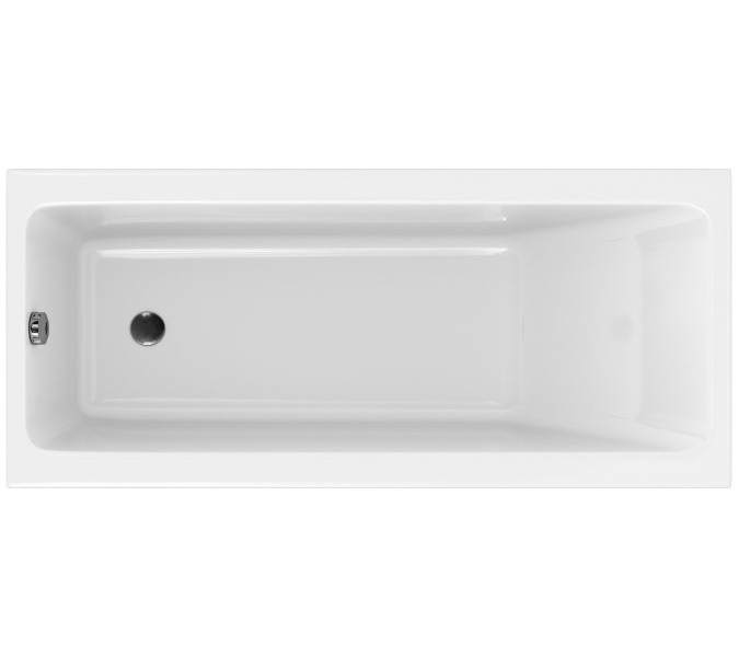 Акриловая прямоугольная ванна CREA 170х70