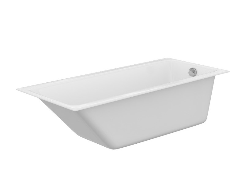 Акриловая прямоугольная ванна CREA 170х70