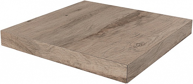 Керамическая ступень угловая клееная левая Про Вуд DL501520R/GCS беж темный