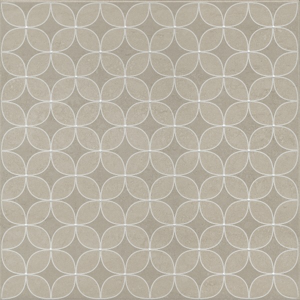 Керамический декор Туф AZ/A011/SG1712 бежевый светлый матовый