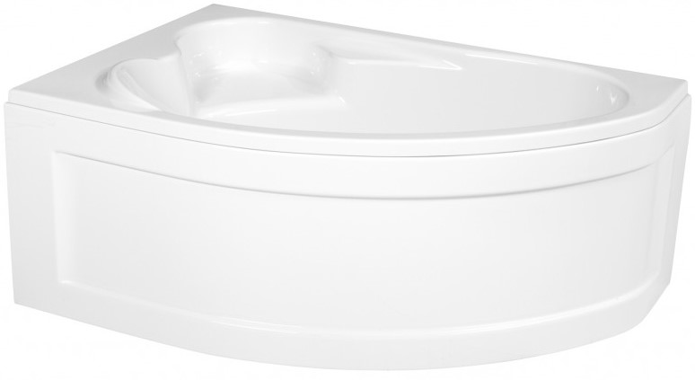 Акриловая асимметричная ванна Kaliope 153 левая