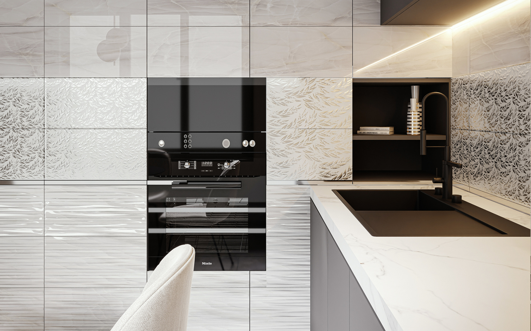 Керамическая плитка Axima Палермо светлая 25x50