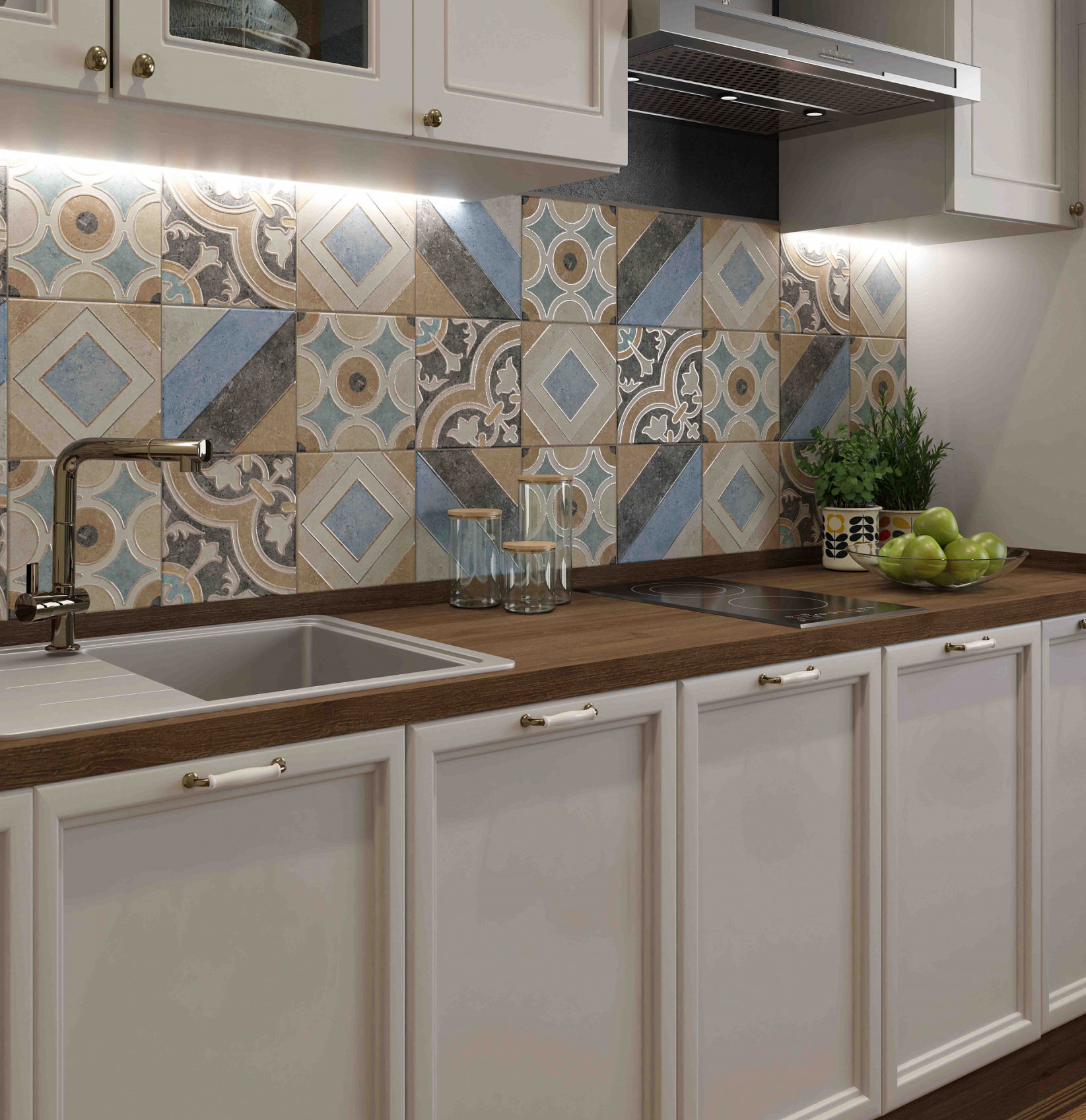 Керамический декор Axima Неаполитана D3 20x20