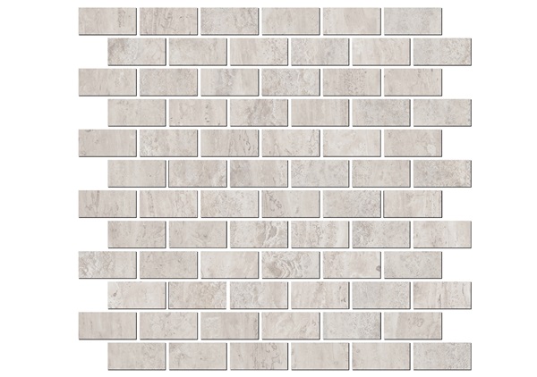 Керамический декор Эвора MM13120 мозаичный бежевый светлый глянцевый обрезной 32х30