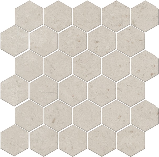 Керамическая мозаика Карму 63008 бежевый натуральный (из 30 частей 5,2х6 см)