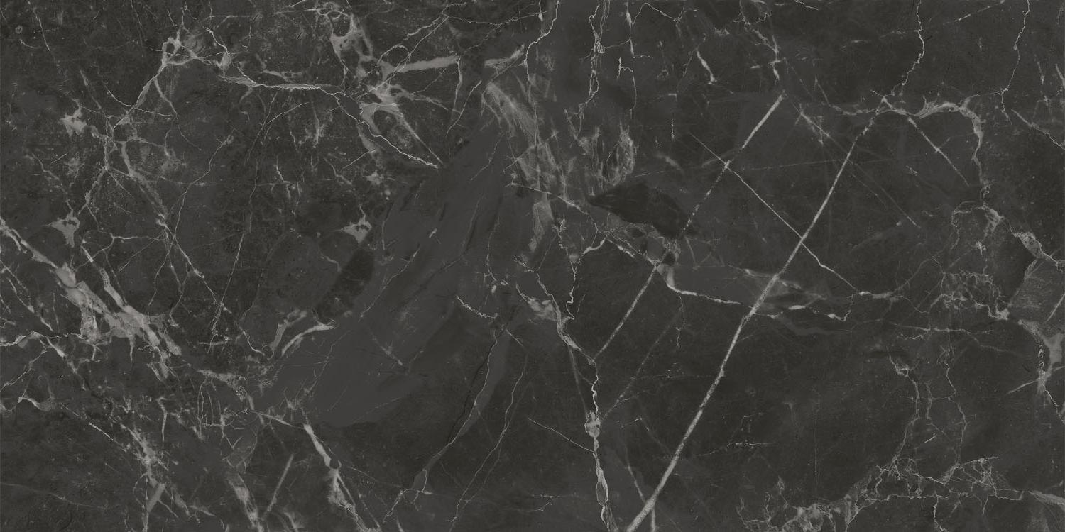 Керамическая плитка Kerama Marazzi 11280R Коррер черный глянцевый обрезной 30х60