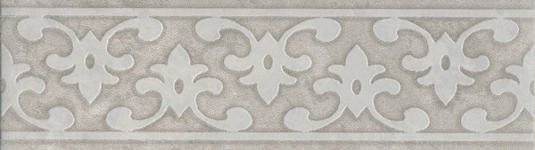 Керамический бордюр Kerama Marazzi Ферони OS\B296\8348 серый матовый 20x5,7