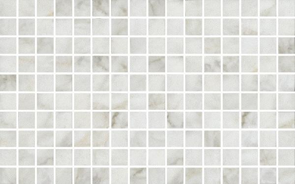 Керамический декор Kerama Marazzi Кантата MM6432 мозаичный белый глянцевый 25х40