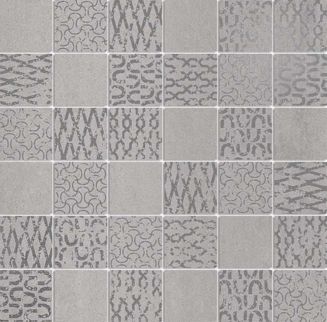 Керамический декор Про Дабл DD201120/MM серый мозаичный