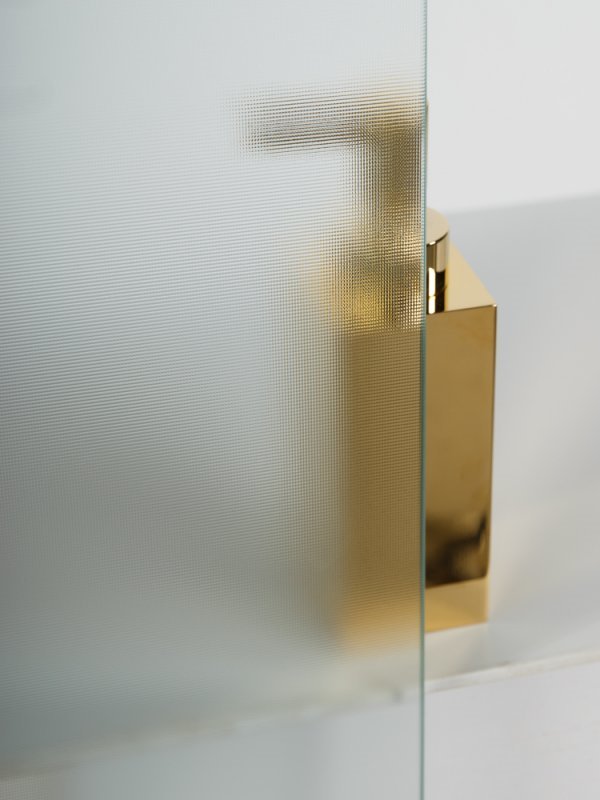 Душевой уголок DUE-A-2 90х90-P-Cr стекло punto