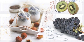 Керамический декор Azori Вог Morning 4 20,1x40,5