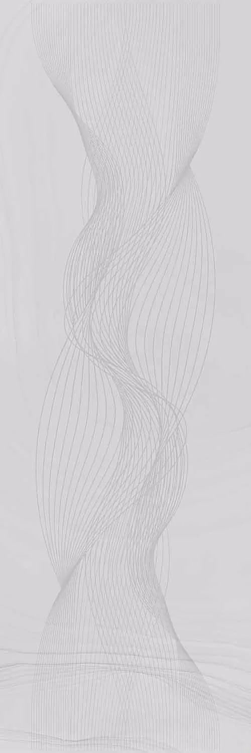 Керамический декор Kerama Marazzi Веро серый светлый глянцевый обрезной 40х120