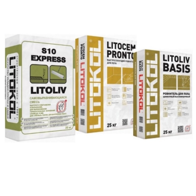 Ровнители для пола и самовыравнивающиеся смеси