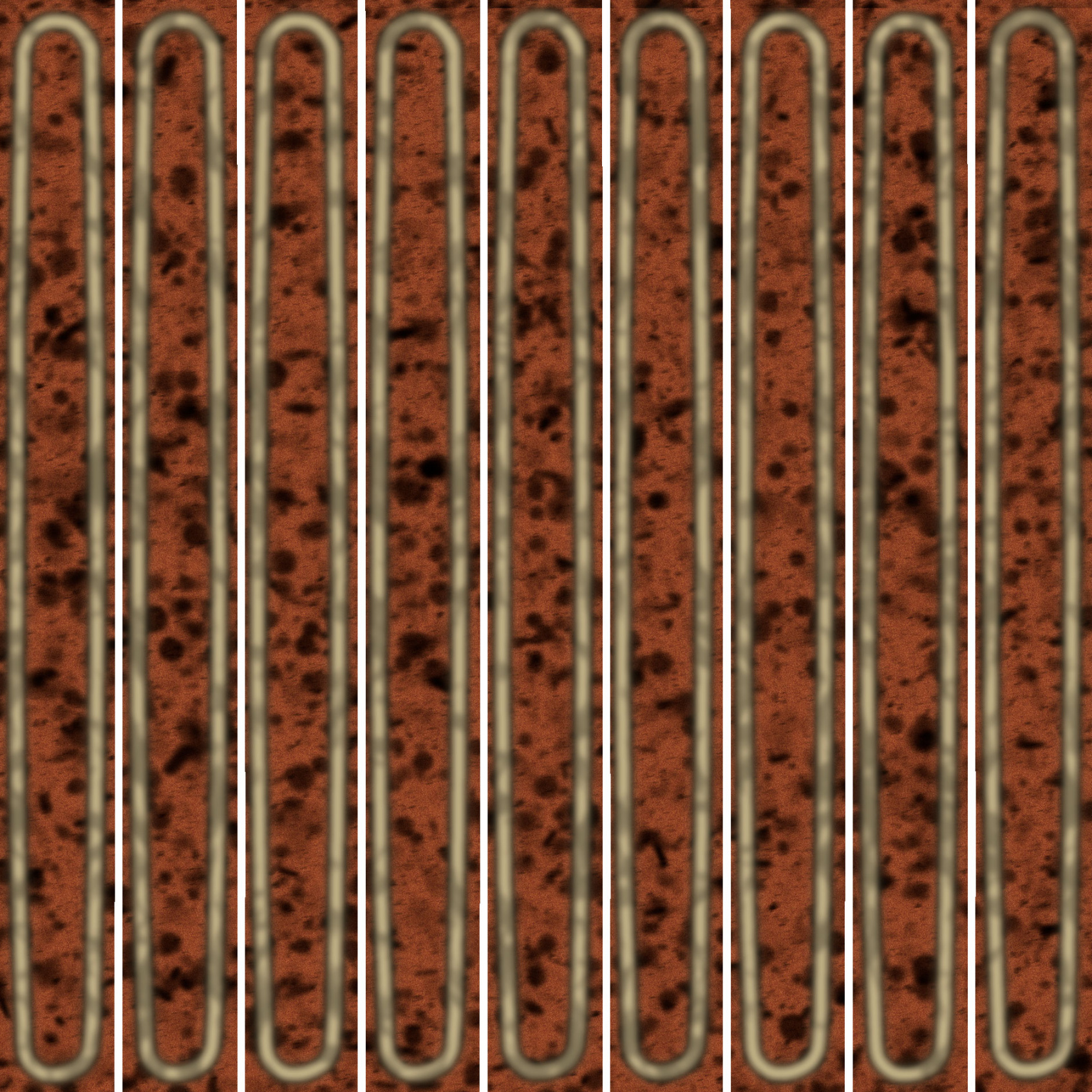 Керамический декор Kerama Marazzi Декор чипсет Далия оранжевый глянцевый 20x20