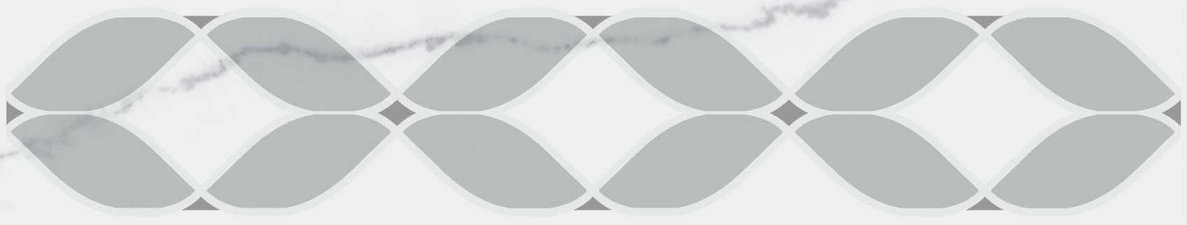 Керамический бордюр Kerama Marazzi Мираколи глянцевый 30x5,7