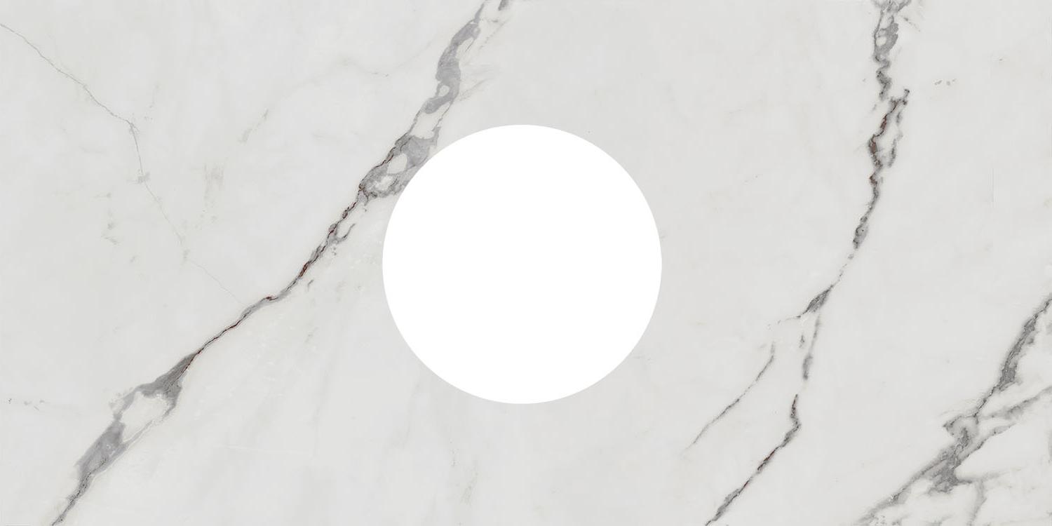 Керамический декор Kerama Marazzi ID159 Коррер белый наборный глянцевый обрезной 30х60