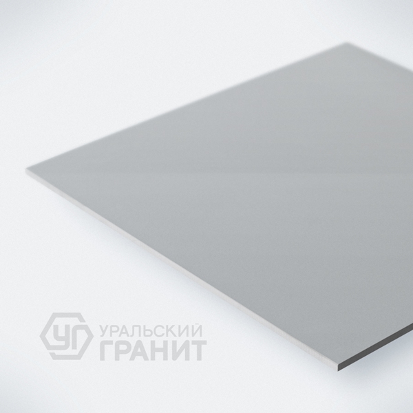Керамический гранит УГ UF002PR светло-серый полированный 60х60х0.9