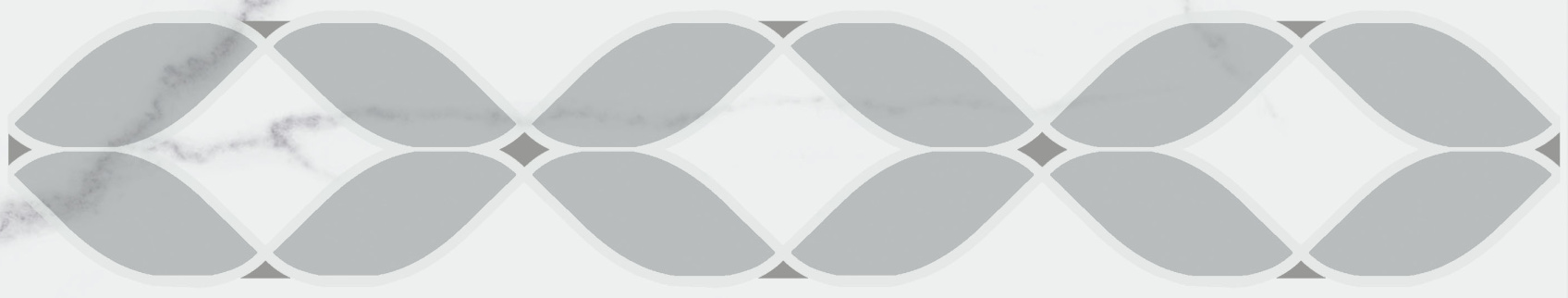 Керамический бордюр Kerama Marazzi Мираколи глянцевый 30x5,7