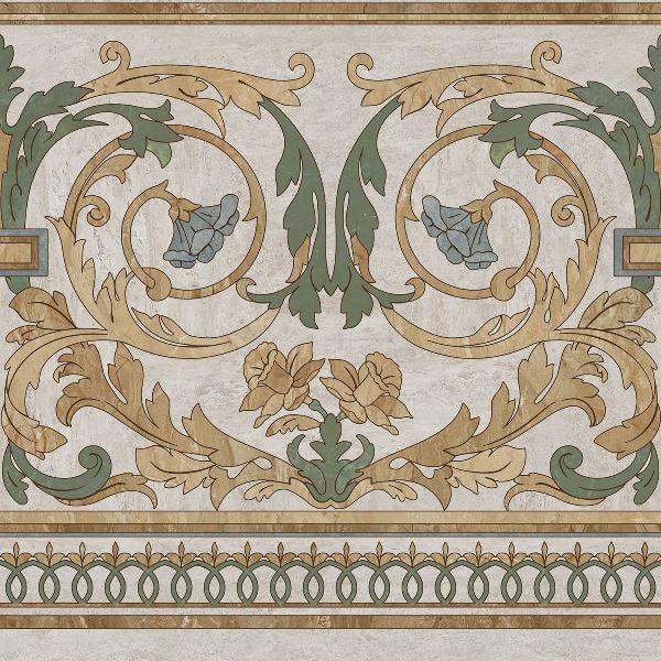 Керамический декор Kerama Marazzi Эвора HGD\A517\SG606220RL продолжение угла глянцевый (ст.арт. HGD\A517\SG6062RL) 60x60