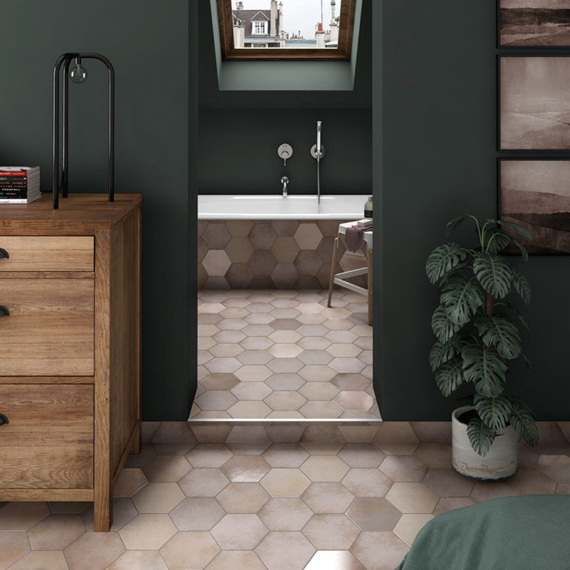 Плитка керамическая напольная 24957 HERITAGE HEXÁGONO Rose 17,5х20 см 24957 в Уфе — купить с доставкой | Nova