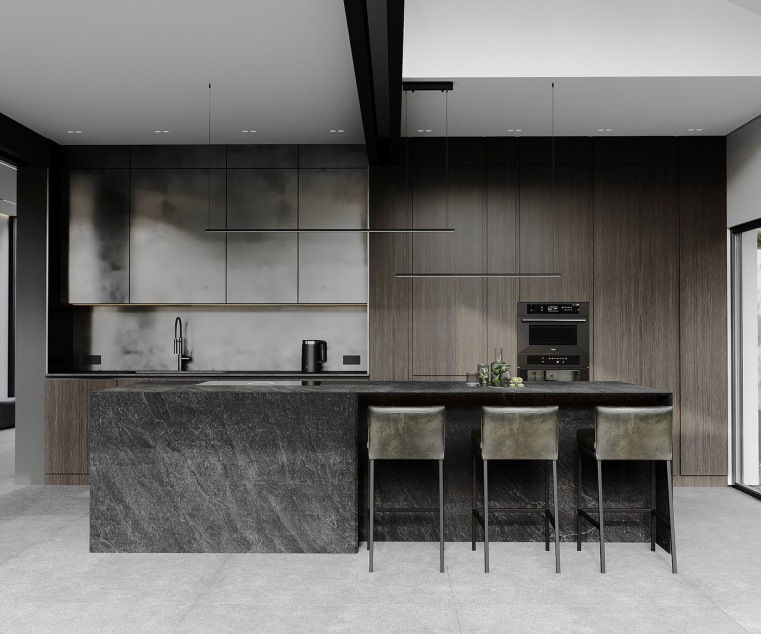 Бамбуковая панель Bonaparte Sherwood Muscat carbon matt 1080*2800*8 (1шт.=3,024 кв.м.) connect в Уфе — купить с доставкой | Nova