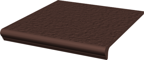 Ступень Natural Brown Duro простая с капиносом структурная