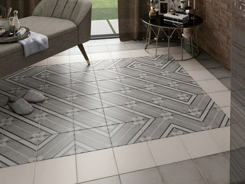Керамогранит 24395 ART NOUVEAU Grey 20х20 см 24395 в Уфе — купить с доставкой | Nova