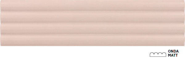 Плитка керамическая настенная 28531 COSTA NOVA ONDA Pink Stony Matt 5x20 см 28531 в Уфе — купить с доставкой | Nova