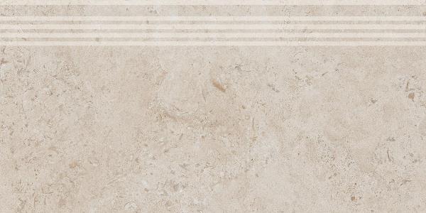 Керамическая ступень Kerama Marazzi Про Лаймстоун DD205520R\GR бежевый натуральный обрезной 30х60 в Уфе — купить с доставкой | Nova
