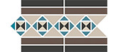Бордюр керамический Border PARIS Stand.(Tr.1/2 01, Tr.1/4 11+14+16, Strip 14+29) 28х17,3 см PARIS B2 01/11/14/20 в Уфе — купить с доставкой | Nova