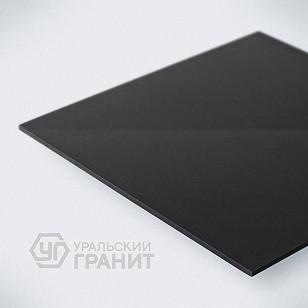 Керамический гранит УГ UF019МR 60х60 моноколор насыщенно-черный матовый