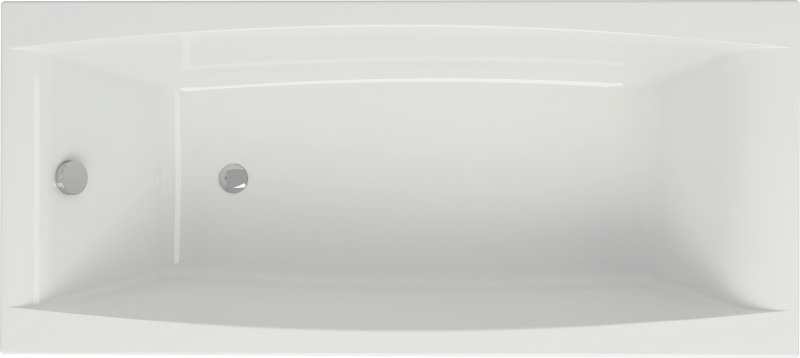 Акриловая прямоугольная ванна VIRGO 180х80