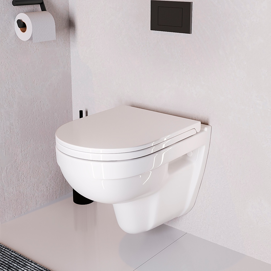 BEST Унитаз подвесной Белый S1 (WC.WH/Best/DM/WHT.G/S1) в Уфе — купить с доставкой | Nova