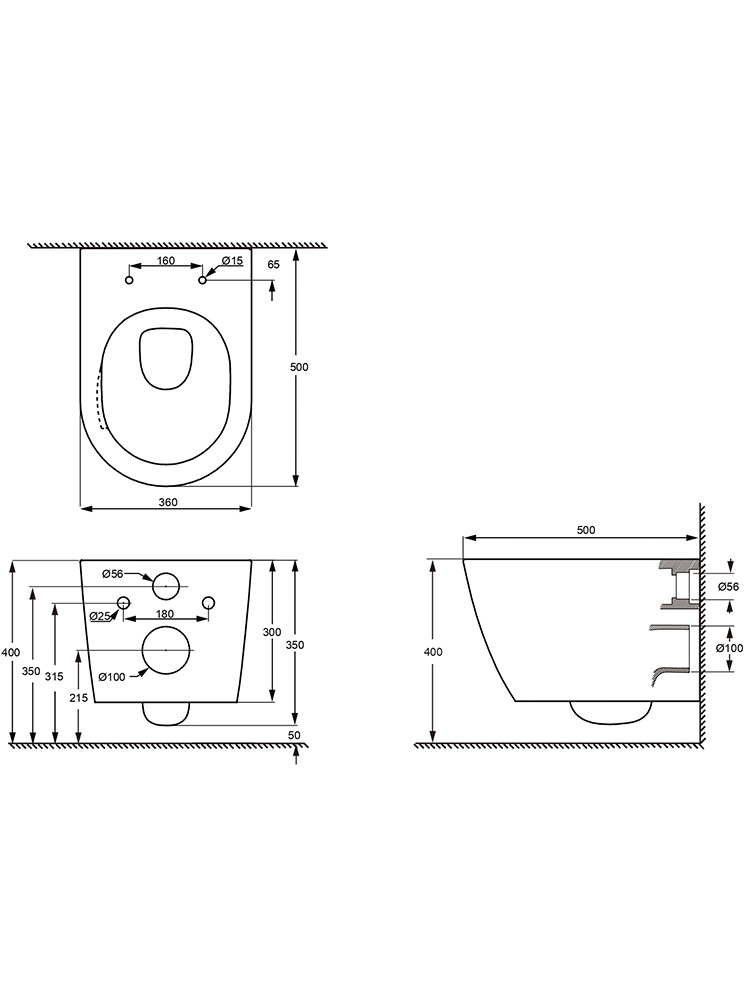 SET AQUATEK ЛИБЕРТИ (рама AQUATEK Standard INS-0000012 (без крепежа и клавиши) + унитаз ЛИБЕРТИ AQ1999T-00 с тонким сиденьем sc) в Уфе — купить с доставкой | Nova