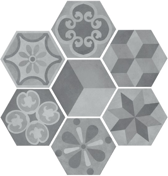 Керамический гранит Пуату SG23032N микс