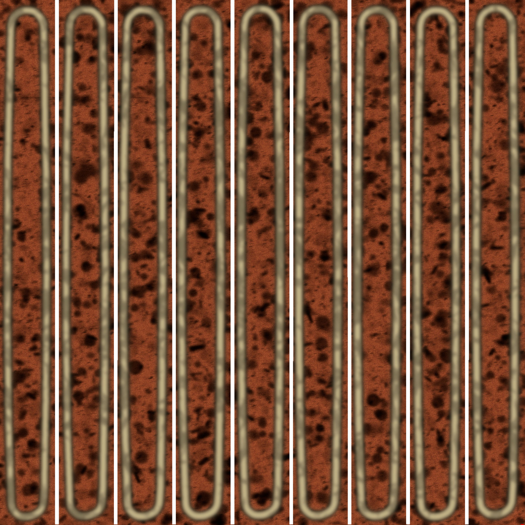 Керамический декор Kerama Marazzi Декор чипсет Далия оранжевый глянцевый 20x20