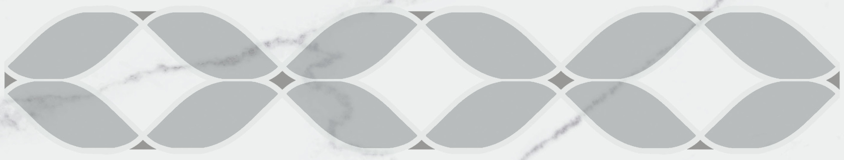 Керамический бордюр Kerama Marazzi Мираколи глянцевый 30x5,7