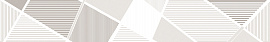 Керамический бордюр Azori Sonnet Beige Geometria 50,5x6,2