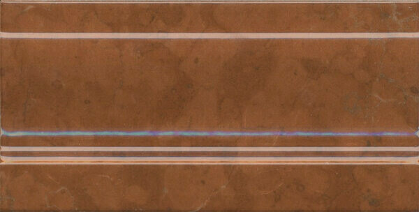 Керамический плинтус Стемма FMD026 коричневый