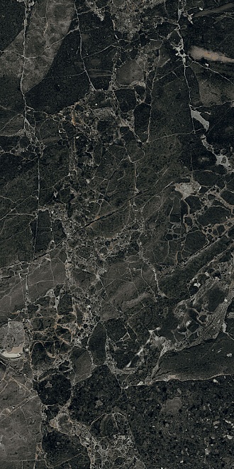 Керамический гранит Парнас SG809702R антрацит лаппатированный 40х80 см