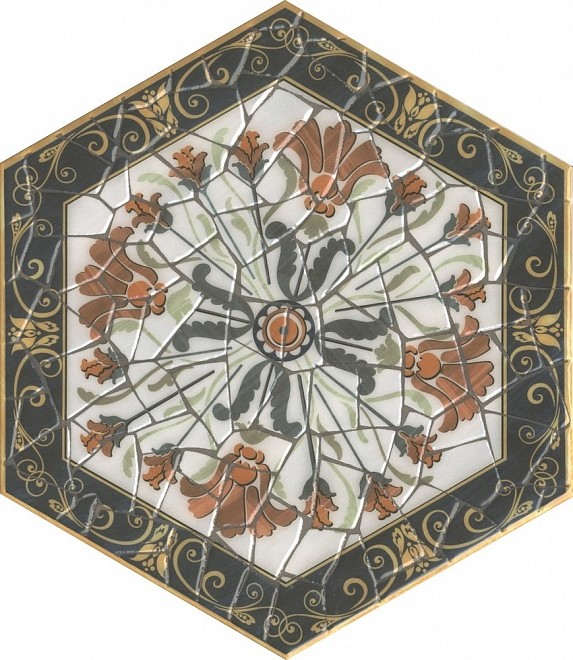 Керамический декор Парк Гуэля HGD/A381/SG2700L лаппатированный