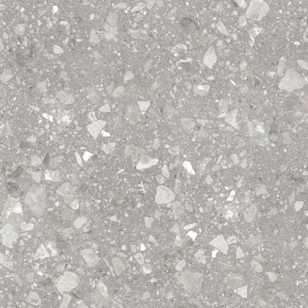 Керамический гранит Terrazzo matt grey PG 01