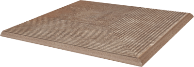 Ступень Scandiano Rosso Stopnica Narożna угловая структура