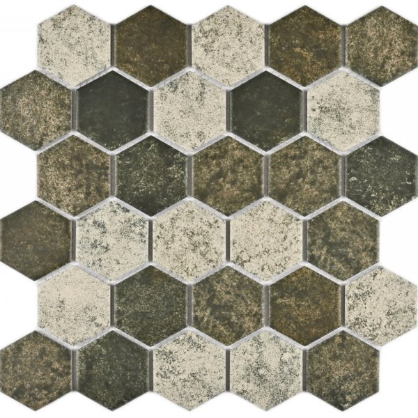 Керамогранитная мозаика Olmeto Brown
