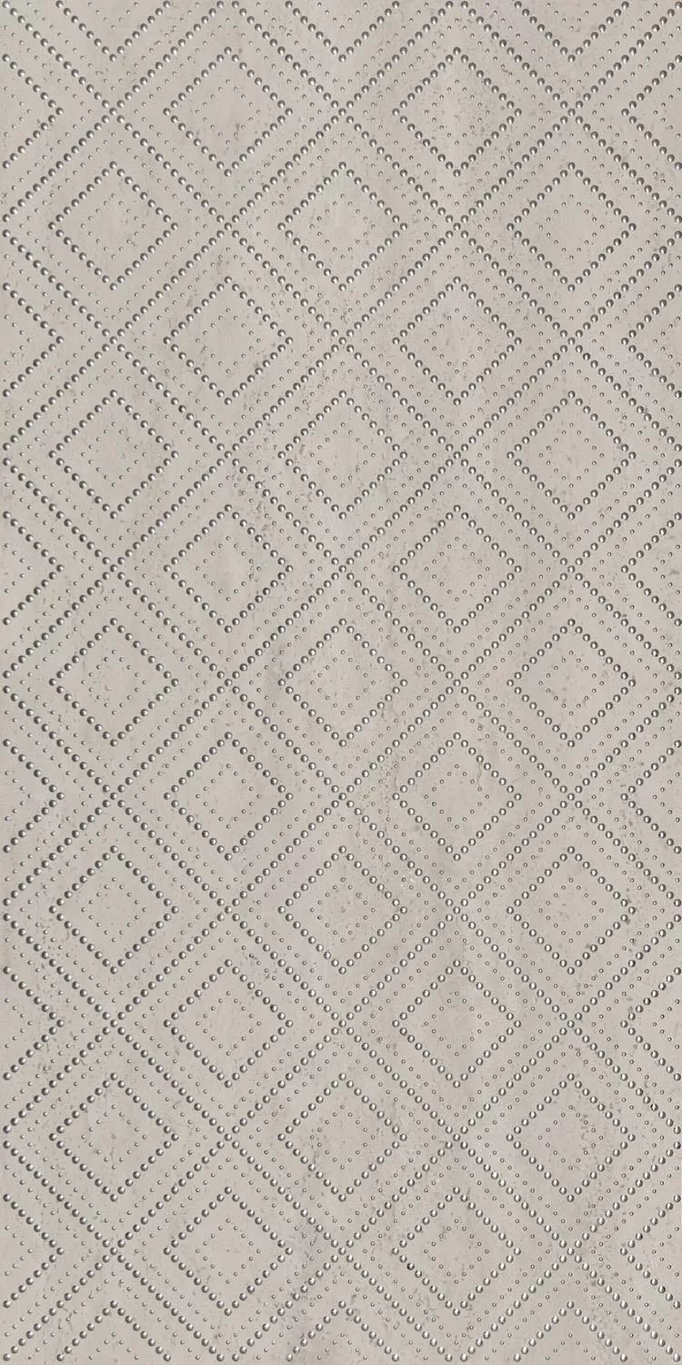 Керамический декор Сан Марко серый матовый обрезной 40х80