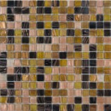 Стеклянная мозаика HK48 шоколадно-карамельный микс