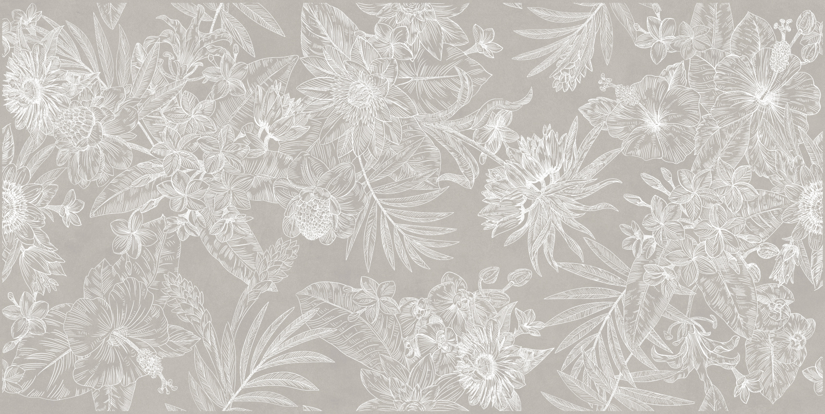 Керамический декор Kerama Marazzi Таделакт серый матовый обрезной 60x119.5x0.9