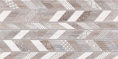 Керамический декор Azori Shabby Chevron 315x630