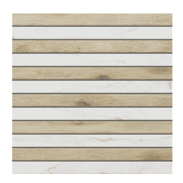 Мозаика Estima Supreme SM01/SI01 Fascia 30x30 Неполированная